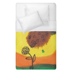 Pirana Eating Flower Duvet Cover (single Size) by snowwhitegirl