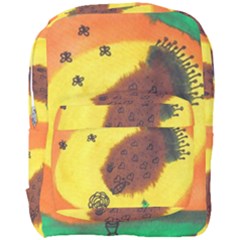 Pirana Eating Flower Full Print Backpack by snowwhitegirl