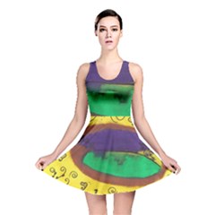 Landscape Egg Reversible Skater Dress by snowwhitegirl