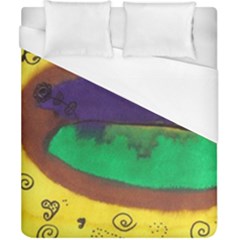 Landscape Egg Duvet Cover (california King Size) by snowwhitegirl