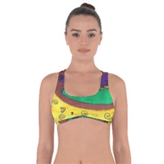 Landscape Egg Got No Strings Sports Bra by snowwhitegirl