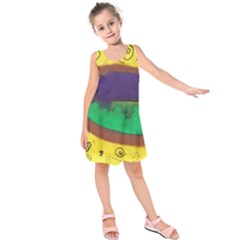 Landscape Egg Kids  Sleeveless Dress by snowwhitegirl