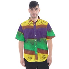 Landscape Egg Men s Short Sleeve Shirt