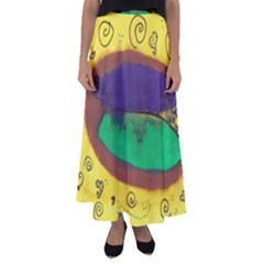 Landscape Egg Flared Maxi Skirt by snowwhitegirl