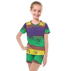 Landscape Egg Kids  Mesh Tee And Shorts Set