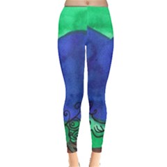 Peacocks Leggings  by snowwhitegirl