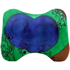 Peacocks Head Support Cushion