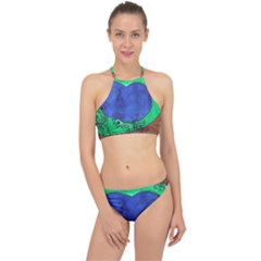 Peacocks Racer Front Bikini Set by snowwhitegirl