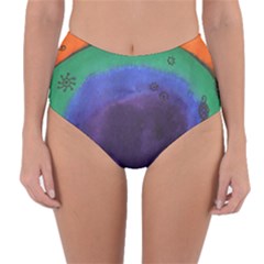 Egg Reversible High-waist Bikini Bottoms by snowwhitegirl