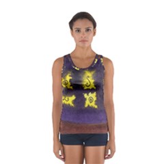 Boring Egg Sport Tank Top  by snowwhitegirl