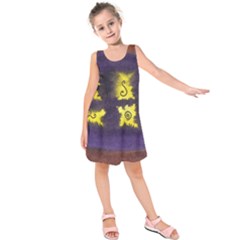 Boring Egg Kids  Sleeveless Dress by snowwhitegirl