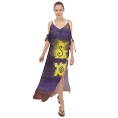 Boring Egg Maxi Chiffon Cover Up Dress by snowwhitegirl