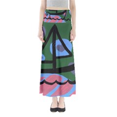 Boat Full Length Maxi Skirt by snowwhitegirl