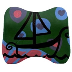 Boat Velour Head Support Cushion