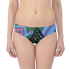 Smiling House Hipster Bikini Bottoms by snowwhitegirl