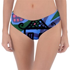 Smiling House Reversible Classic Bikini Bottoms by snowwhitegirl