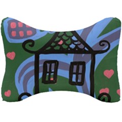 Smiling House Seat Head Rest Cushion