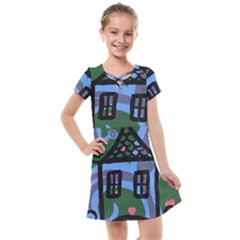 Smiling House Kids  Cross Web Dress by snowwhitegirl