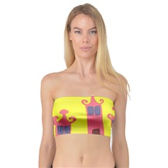 Three Houses Saying Ohhhh Bandeau Top by snowwhitegirl