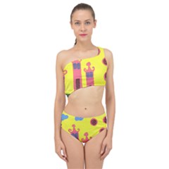 Three Houses Saying Ohhhh Spliced Up Two Piece Swimsuit by snowwhitegirl