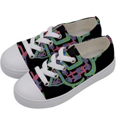 Seagulls Attacking Dress Kids  Low Top Canvas Sneakers by snowwhitegirl