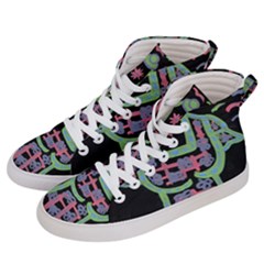 Seagulls Attacking Dress Men s Hi-top Skate Sneakers by snowwhitegirl