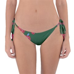 Floating Strawberries Reversible Bikini Bottom