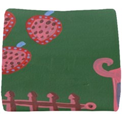 Floating Strawberries Seat Cushion