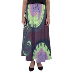 Cute Crab Flared Maxi Skirt by snowwhitegirl