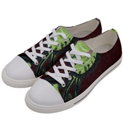 Cute Crab Women s Low Top Canvas Sneakers by snowwhitegirl