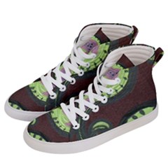 Cute Crab Women s Hi-top Skate Sneakers by snowwhitegirl