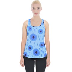 Blue Rain Piece Up Tank Top by snowwhitegirl