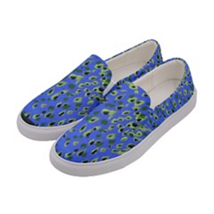 Raining Leaves Women s Canvas Slip Ons by snowwhitegirl