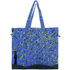 Raining Leaves Canvas Travel Bag