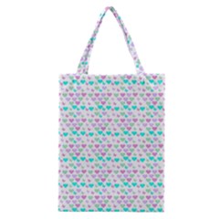 Hearts Butterflies White 1200 Classic Tote Bag by snowwhitegirl