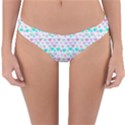 Hearts Butterflies White 1200 Reversible Hipster Bikini Bottoms View1