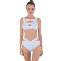 Hearts Butterflies White 1200 Bandaged Up Bikini Set  View1