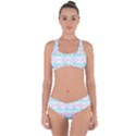 Hearts Butterflies White 1200 Criss Cross Bikini Set View1