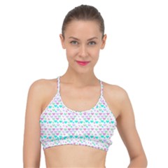 Hearts Butterflies White 1200 Basic Training Sports Bra by snowwhitegirl