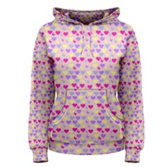 Hearts Butterflies Pink 1200 Women s Pullover Hoodie by snowwhitegirl