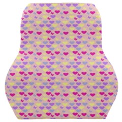 Hearts Butterflies Pink 1200 Car Seat Back Cushion  by snowwhitegirl