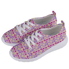 Hearts Butterflies Pink 1200 Women s Lightweight Sports Shoes by snowwhitegirl