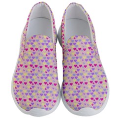 Hearts Butterflies Pink 1200 Men s Lightweight Slip Ons