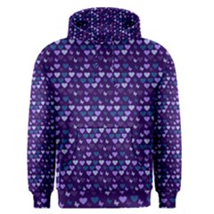 Hearts Butterflies Blue Men s Pullover Hoodie by snowwhitegirl