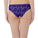 Hearts Butterflies Blue Hipster Bikini Bottoms View2