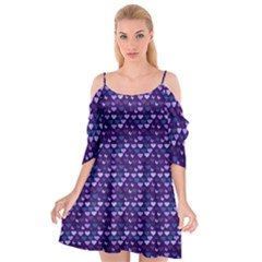 Hearts Butterflies Blue Cutout Spaghetti Strap Chiffon Dress by snowwhitegirl