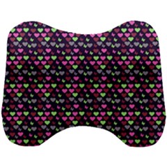 Hearts Butterflies Blue Pink Head Support Cushion