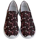 Heart Cherries Brown Women s Lightweight Slip Ons View1