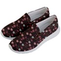 Heart Cherries Brown Women s Lightweight Slip Ons View2