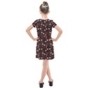 Heart Cherries Brown Kids  Cross Web Dress View2